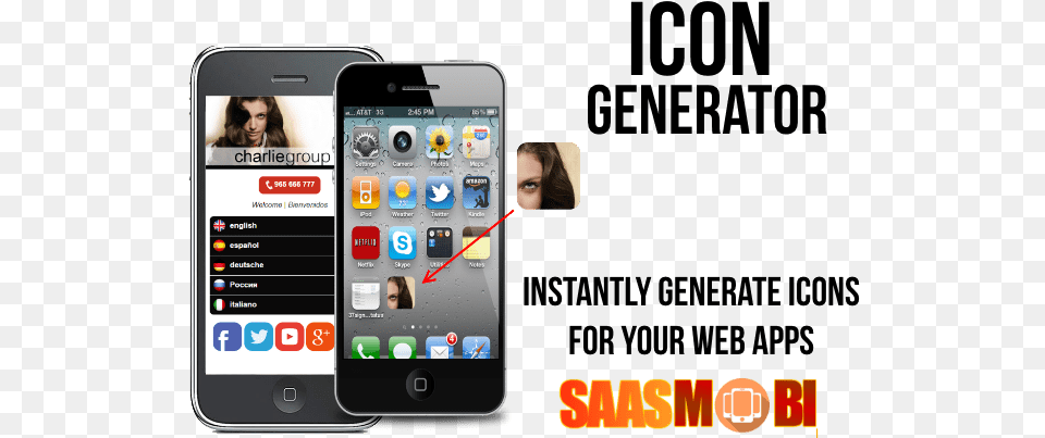 Icon Generator Sharing, Electronics, Mobile Phone, Phone, Adult Png