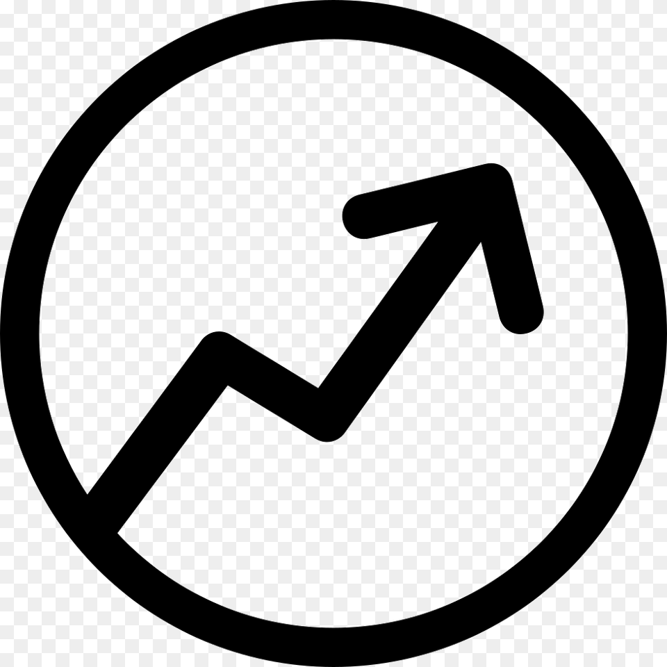 Icon Going Up, Sign, Symbol, Road Sign Free Transparent Png