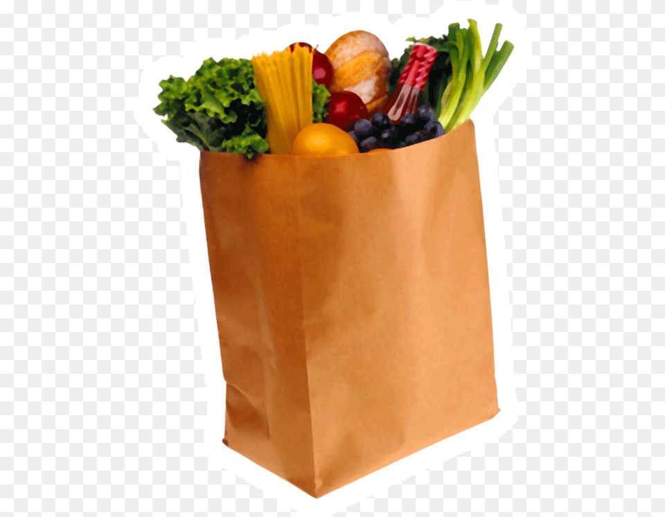 Icon Grocery Cart Library Paper Grocery Bags Kroger, Bag, Shopping Bag, Burger, Food Free Transparent Png