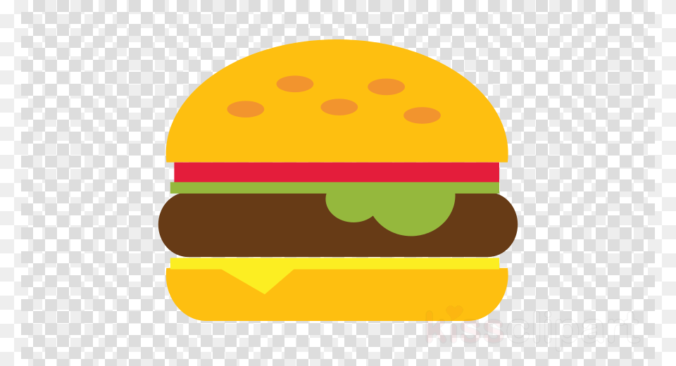 Icon Hamburger Clipart Hamburger Cheeseburger French Illustration, Burger, Food, Clothing, Hardhat Png Image