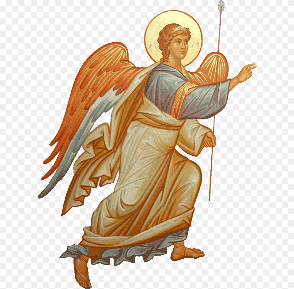 Icon Hdr Arch Orthodox Angel, Person, Face, Head Free Png