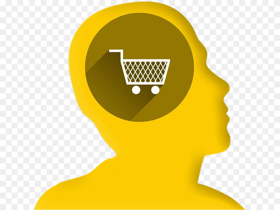 Icon Head Profile Shopping Basket Shopping Cart Departamento De Compras, Microphone, Electrical Device, Ball, Tennis Ball Png