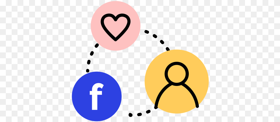 Icon Heart Facebook User Connection Facebook Users Icon, Symbol, Text Free Transparent Png