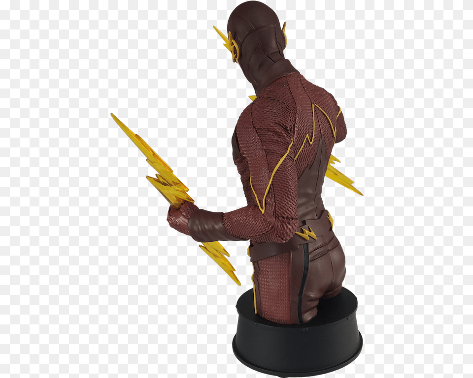 Icon Heroes Dc Comics The Flash Cw Tv Series Mini Bust Fictional Character, Weapon, Adult, Male, Man Free Png Download