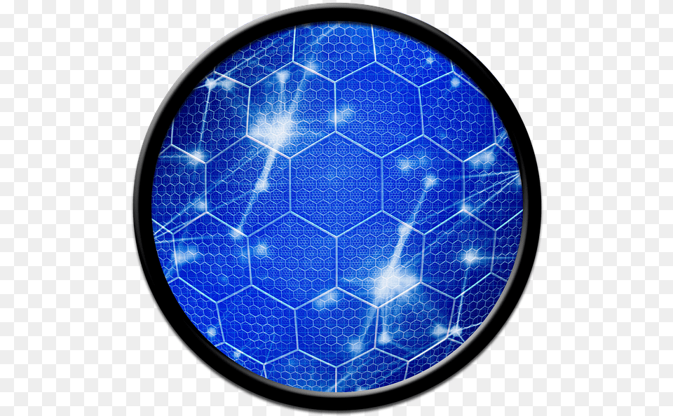 Icon Hexagons Pattern Token, Sphere, Light, Lighting, Accessories Free Png Download