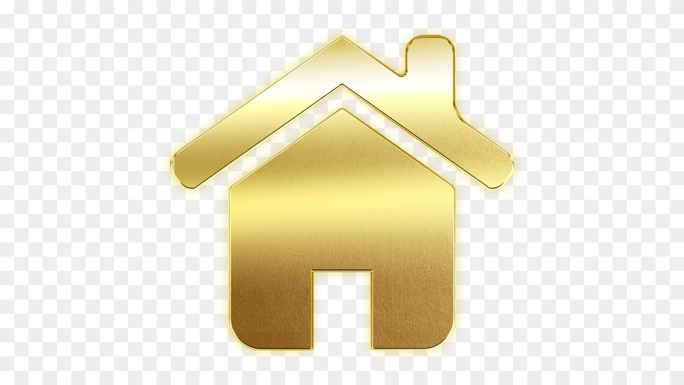 Icon House Yellow, Gold, Symbol, Text, Mailbox Free Transparent Png