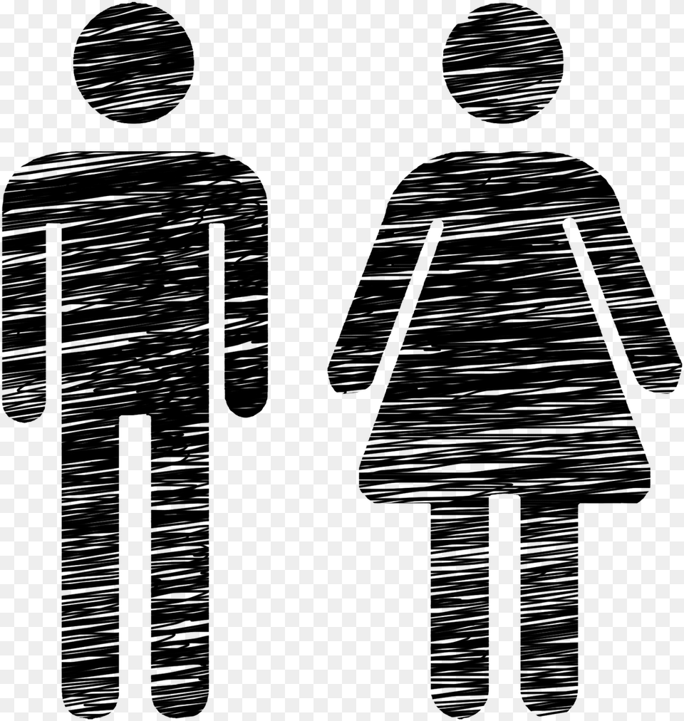 Icon Icon People People Wc Icon Image Hombres Y Mujeres, Gray Png