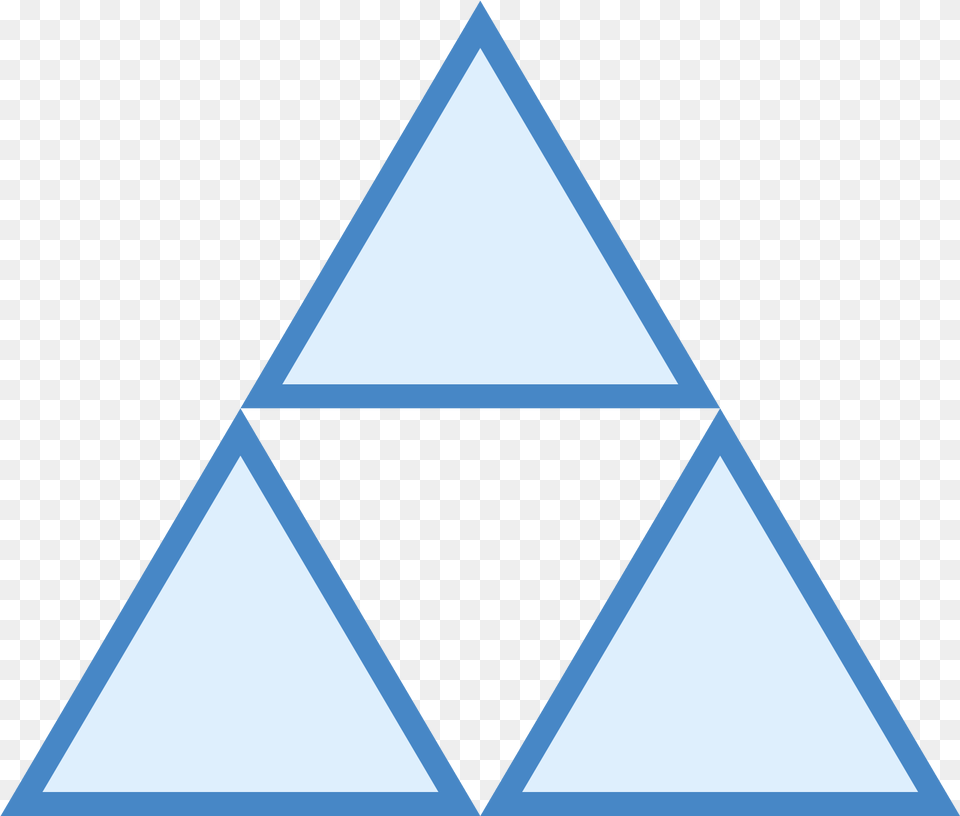 Icon Is A Depiction Of The Triforce Triforce, Triangle Png