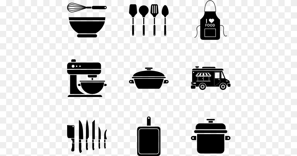 Icon Kitchen, Gray Png Image