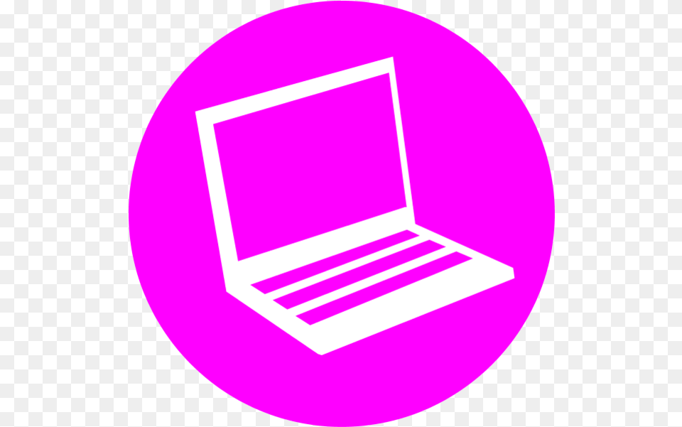 Icon Laptop Laptop, Computer, Electronics, Pc, Purple Free Png Download