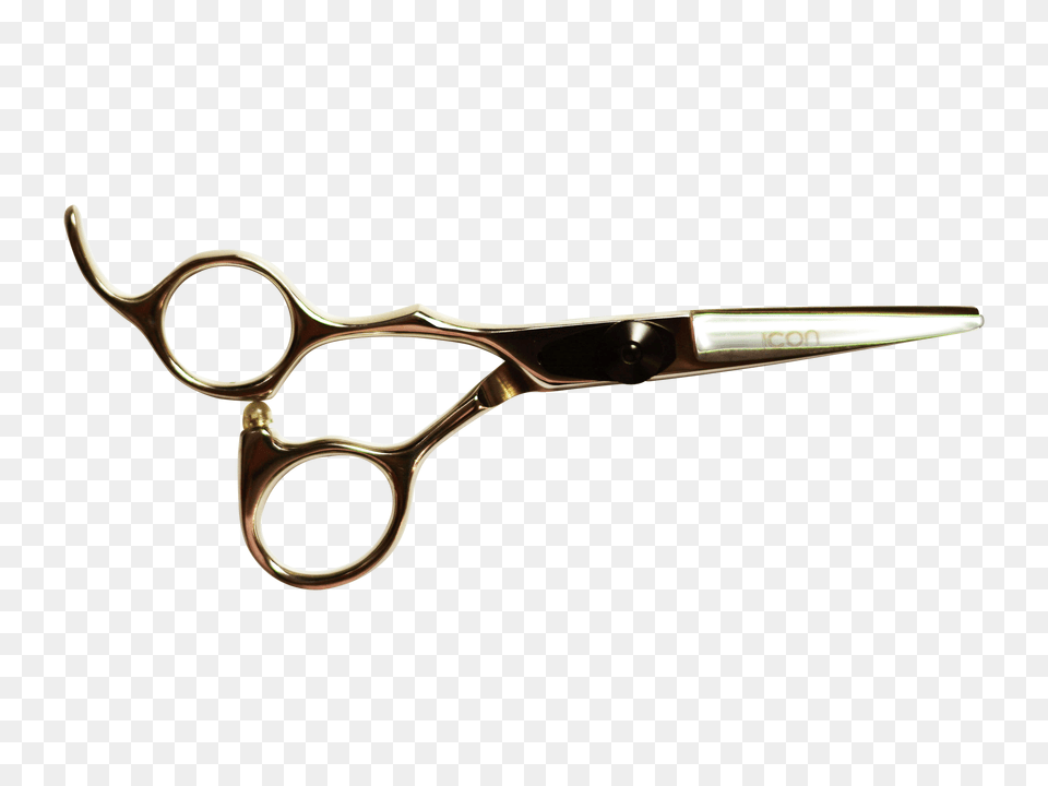Icon Left Handed Hair Point Cutting Shears Scissors, Blade, Weapon Png Image