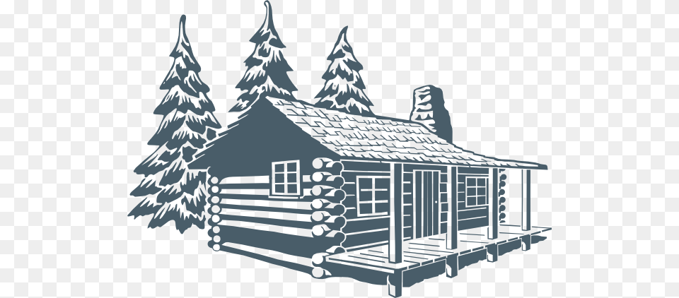 Icon Lodge Camp Cabin Black And White, Gray, Lighting, Text Free Transparent Png