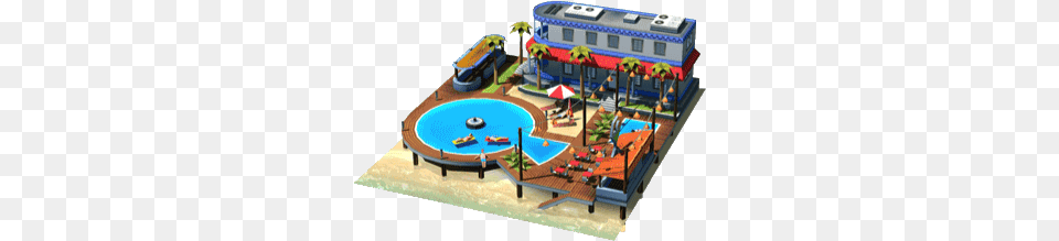 Icon Luxury Beach Hotel Beach Hotel, Water, Play Area, Amusement Park, Water Park Png Image