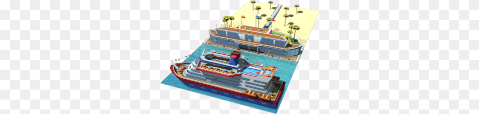 Icon Luxury Cruise Ship Scale Model, Transportation, Vehicle, Yacht, Barge Free Png