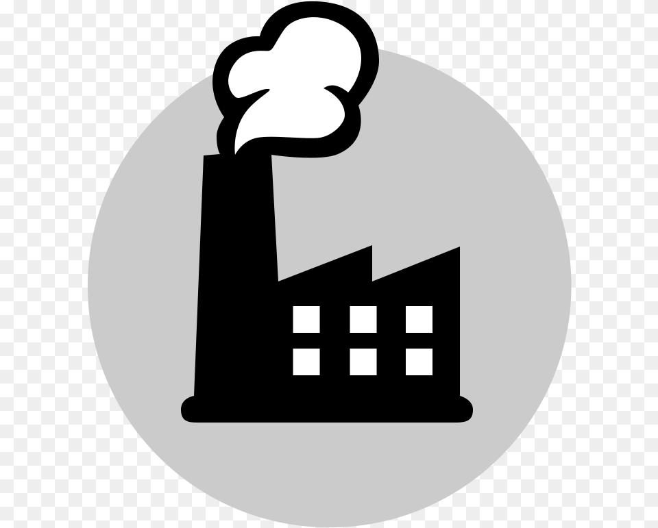 Icon Manufacturing And Engineering Manufacturing Industry, Stencil Png Image