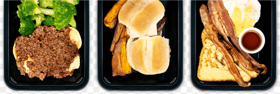 Icon Meals Meal Delivery Bun, Burger, Food, Lunch, Plant Free Transparent Png