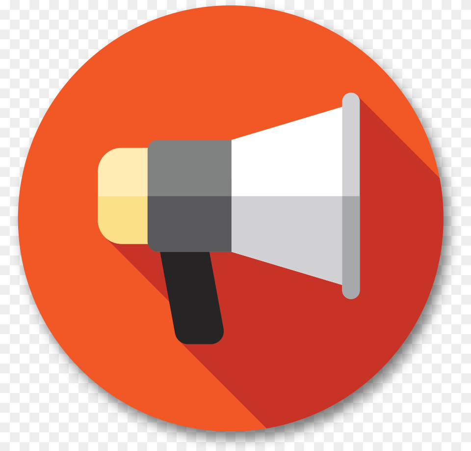 Icon Megaphone Marketing Icon Background, Lighting, Photography, Disk Png Image