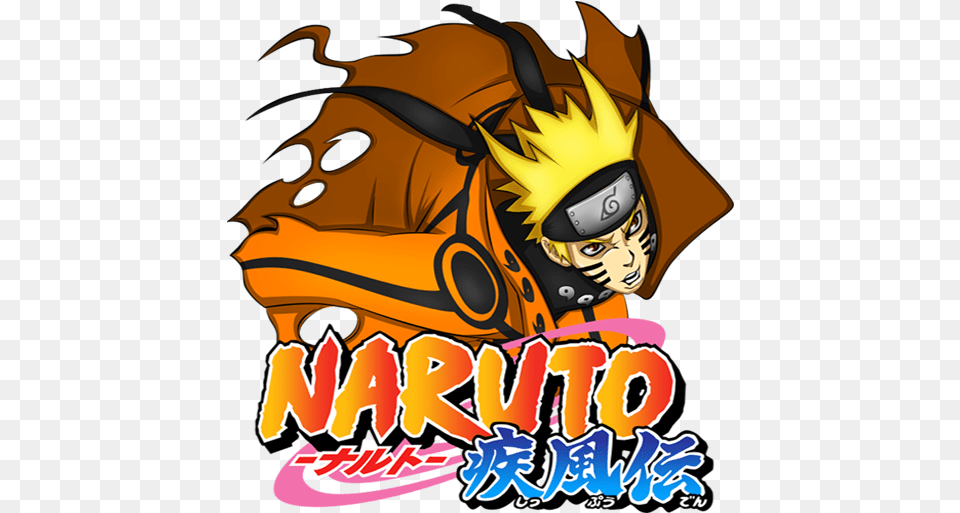 Icon Naruto Image Naruto Shippuden 512x512 Logo De Naruto Shippuden, Book, Comics, Publication, Baby Free Png