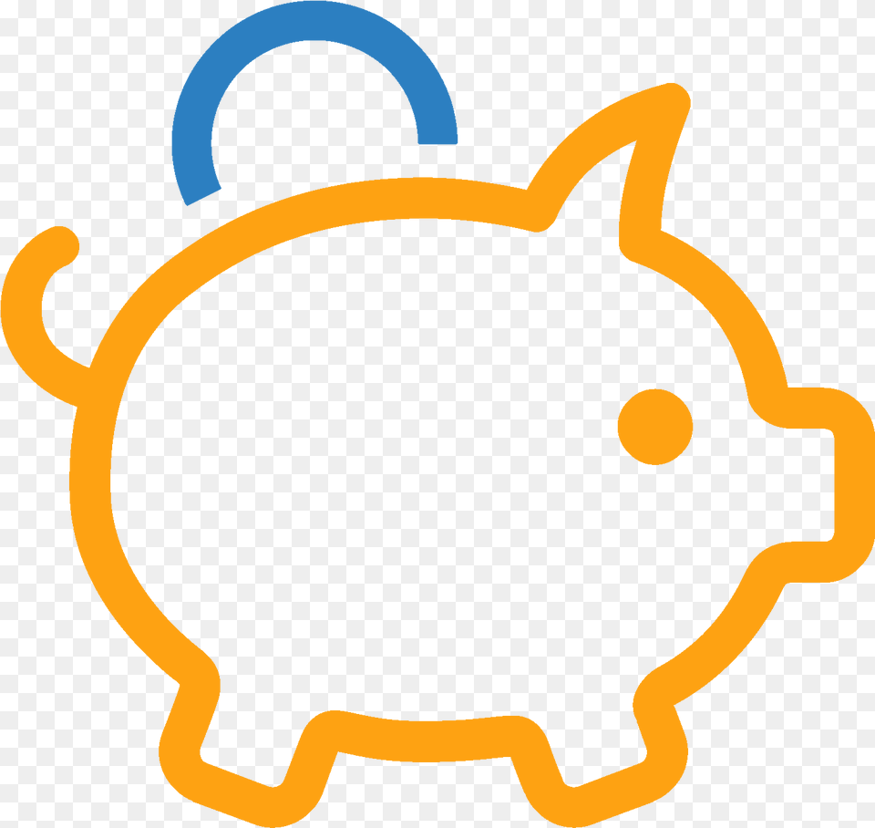 Icon No Commissions Piggy Bank Clipart, Piggy Bank Png