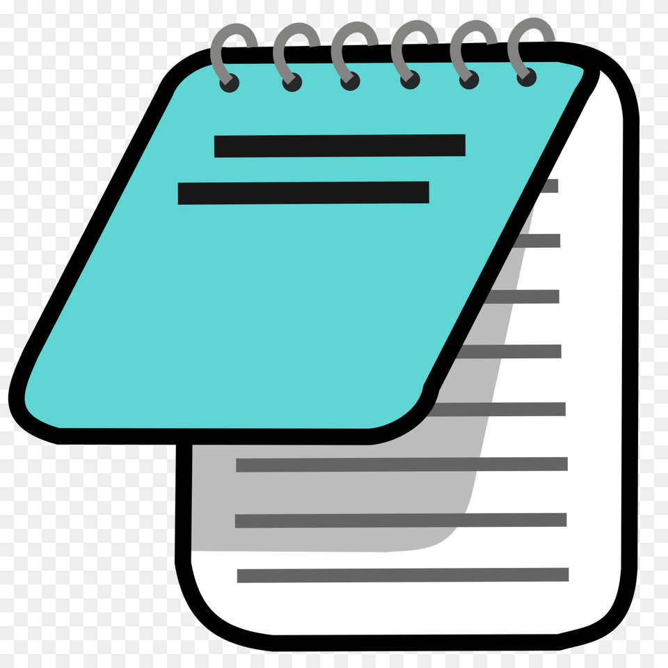 Icon Notepad, Text Free Png Download