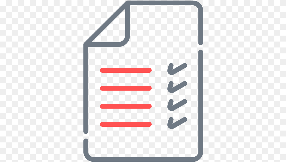 Icon Of A Checklist Locked Paper Icon, Electronics, Light, Phone, Mobile Phone Free Png Download