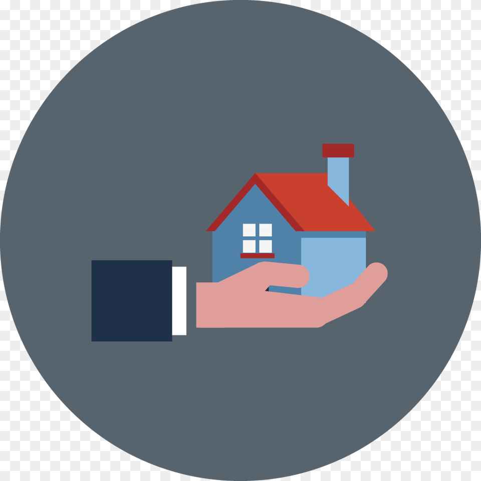 Icon Of A Home In The Palm Of A Hand Buying A Home Icon Transparent, Photography Png Image
