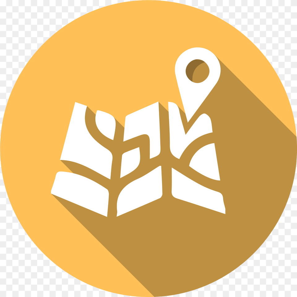 Icon Of A Map, Gold, Astronomy, Moon, Nature Png