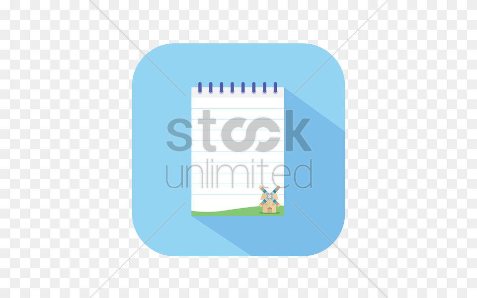 Icon Of A Notepad Vector Image, Page, Text Free Png