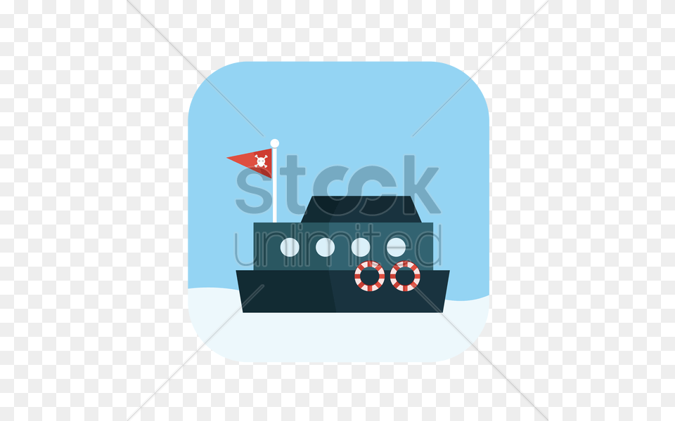 Icon Of A Pirate Vessel Vector Image Free Png