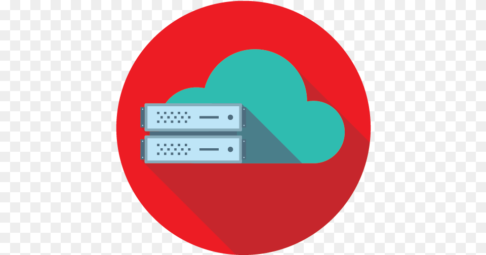 Icon Of Cloud And Server Symbolizing Red Brick Data Full Horizontal, Computer Hardware, Electronics, Hardware, Disk Png