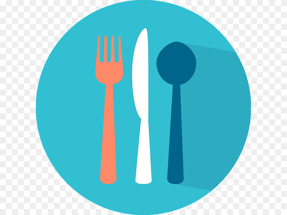 Icon Of Food, Cutlery, Fork, Spoon Png Image