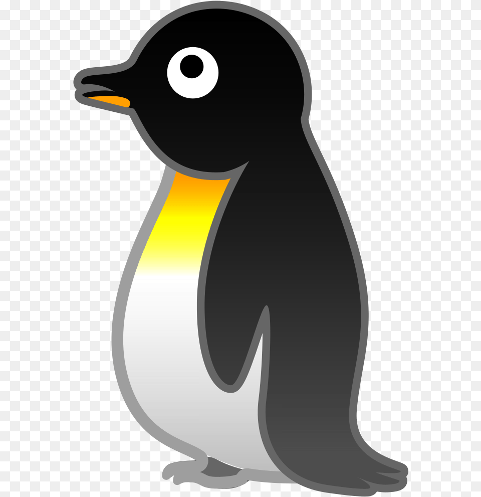 Icon Of Noto Emoji Animals Nature Icons Penguin Emoji Transparent, Animal, Bird, King Penguin, Ammunition Free Png Download