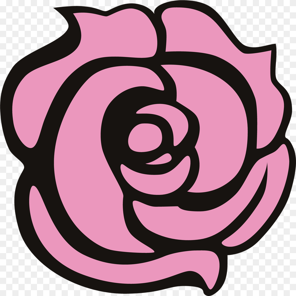 Icon Of Rose Novocomtop Transparent Revolutionary Girl Utena Rose, Flower, Plant, Spiral Free Png Download