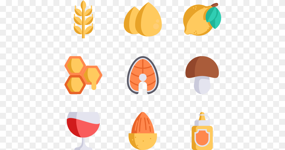 Icon Packs Vector Allergies, Food, Produce Png