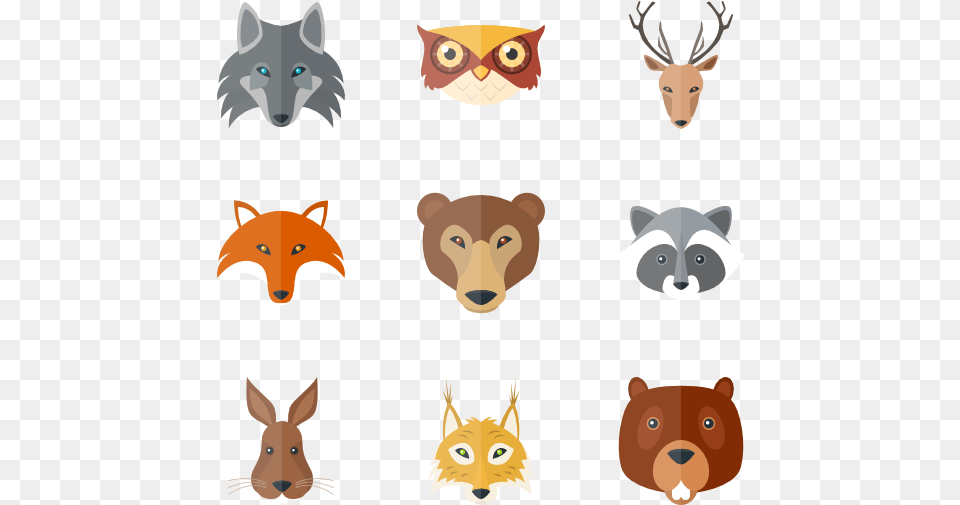 Icon Packs Vector Animal Images Icons, Mammal, Wildlife, Bear, Cat Png