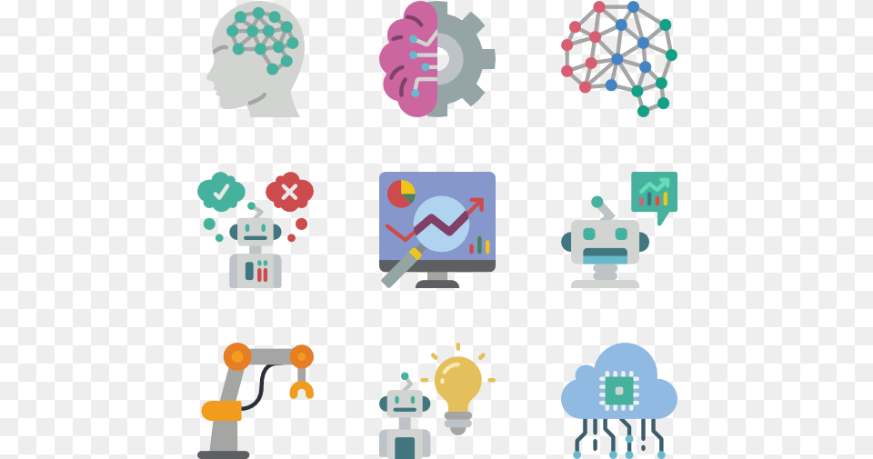 Icon Packs Vector Artificial Intelligence, Art, Graphics, Outdoors Free Transparent Png