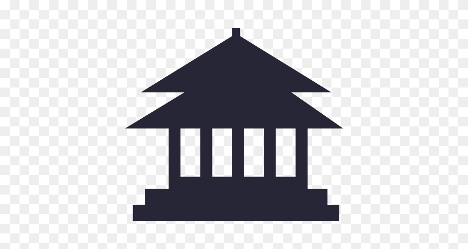 Icon Pavilion Greek Monument Icon With And Vector Format, Outdoors, Architecture, Gazebo Free Transparent Png