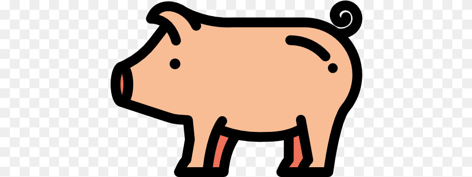 Icon Pig Animal Figure, Mammal, Hog Free Png