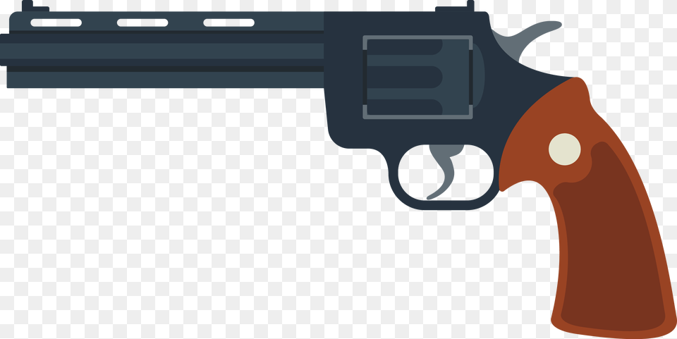 Icon Pistol Vector, Firearm, Gun, Handgun, Weapon Free Png