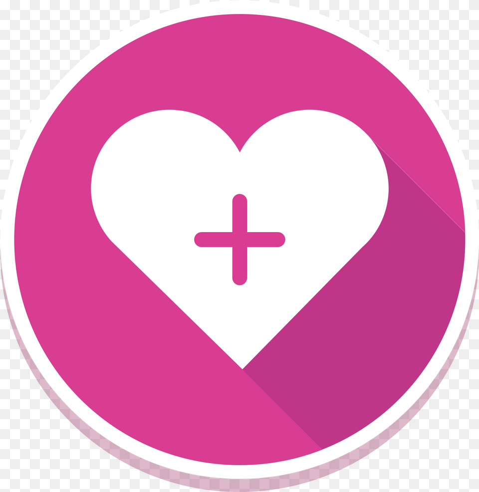 Icon Plus With Transparent Background Vertical, Heart, Symbol, Disk Png Image