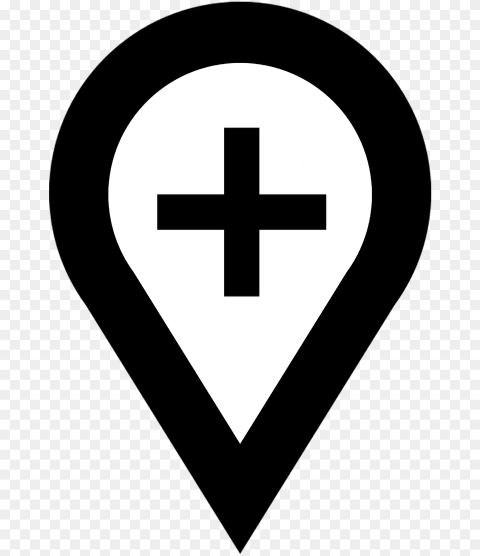 Icon Position Map Free Picture Icone Library, Cross, Symbol Png