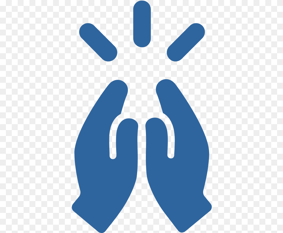 Icon Prayer Hands Glow, Clothing, Glove, Body Part, Hand Png Image