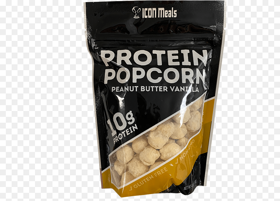 Icon Protein Popcorn Macadamia, Food, Snack, Bread, Cracker Free Transparent Png