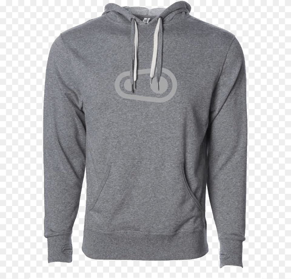 Icon Pullover Hoodie Graphite Long Sleeve, Clothing, Knitwear, Sweater, Sweatshirt Free Transparent Png