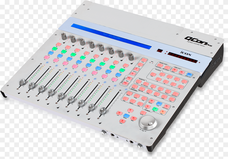 Icon Qcon Pro Daw Controller Icon Qcon Pro 8 Fader Daw Control Surface, Electronics Free Png