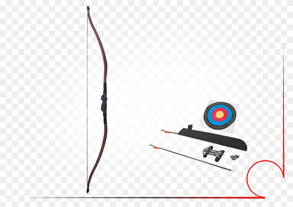 Icon Recurve Bow Target Archery, Sport, Weapon, Archer, Person Free Png