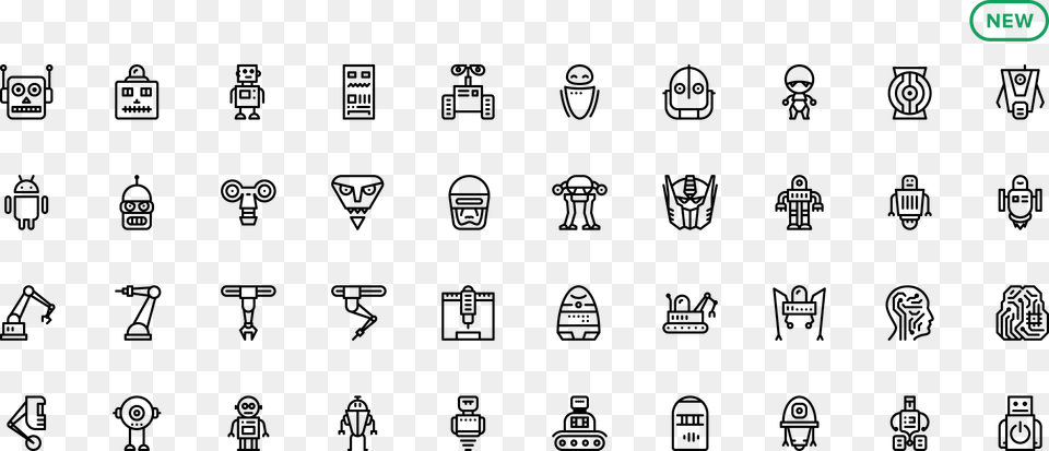 Icon Robots Icon Png Image