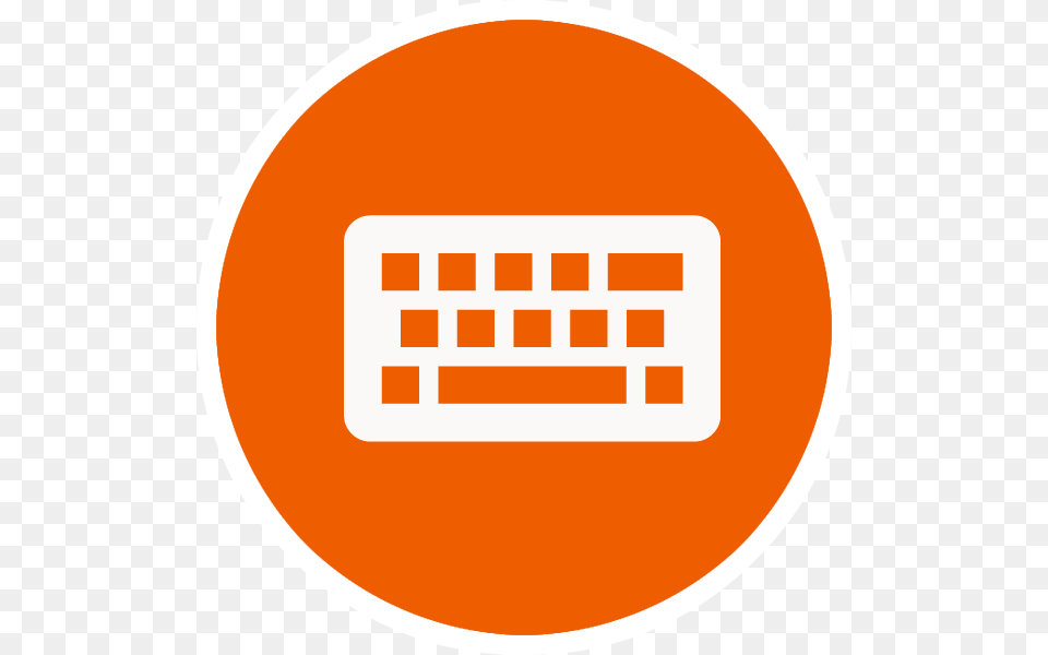 Icon Rpgkeyboard Keyboard Logo Circle, Computer Hardware, Electronics, Hardware, Computer Png Image