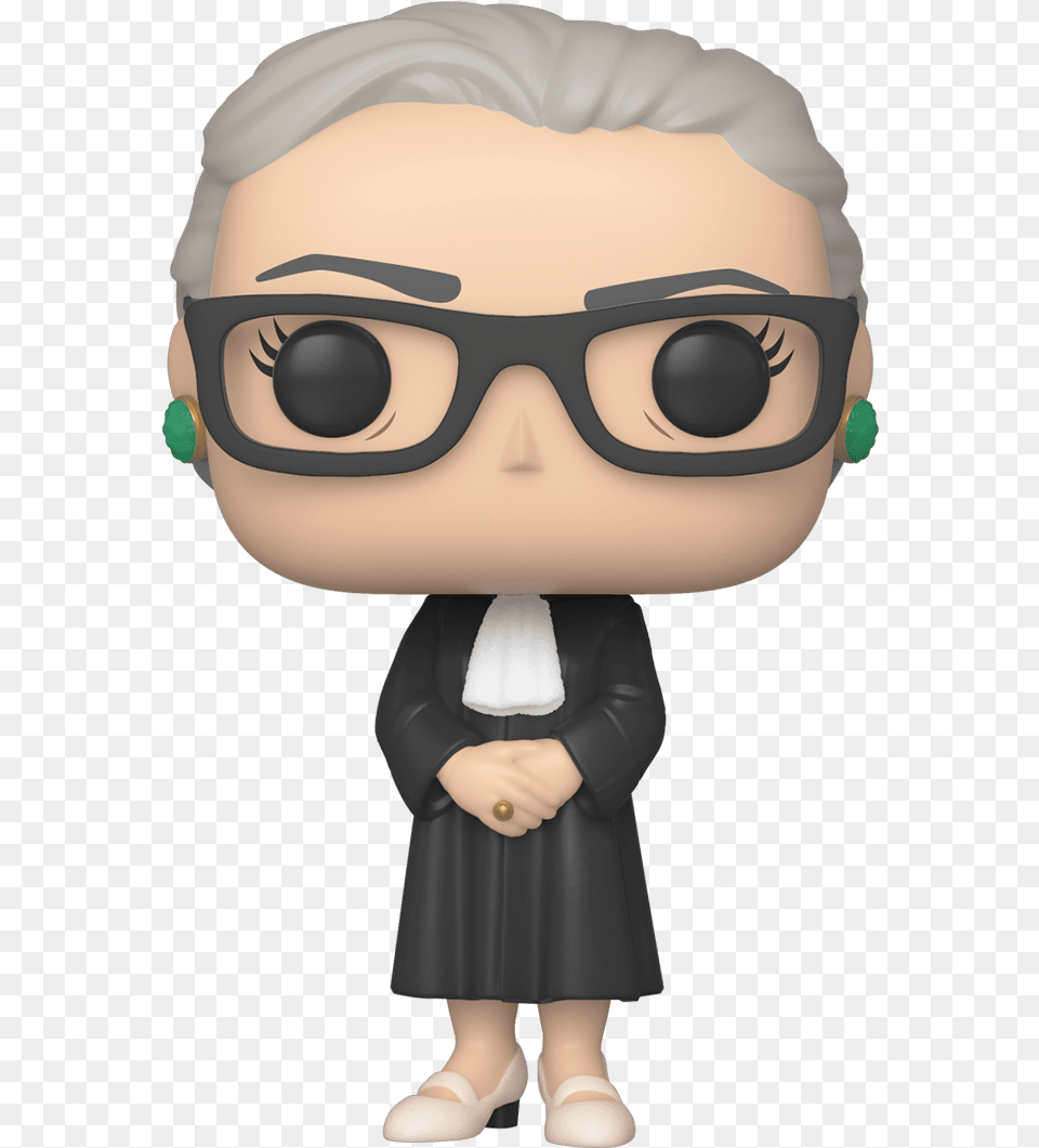 Icon Ruthbaderginsburg Pop Renders Glam Ruth Bader Ginsburg Pop, Accessories, Glasses, Baby, Person Png Image