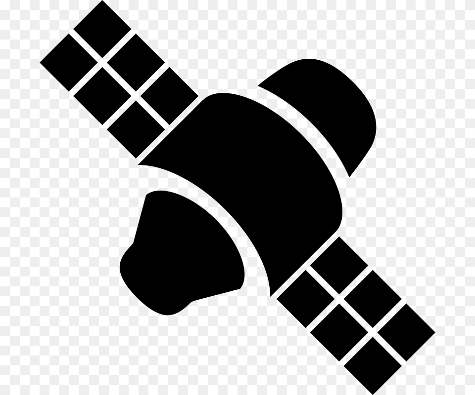 Icon Satellite, Gray Png Image